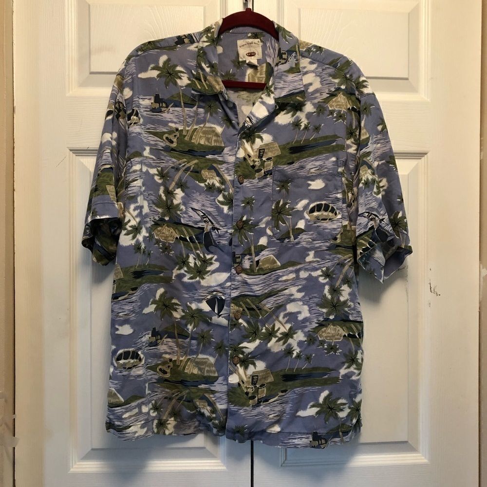 Vintage Original Island Sport Hawaiian Shi…